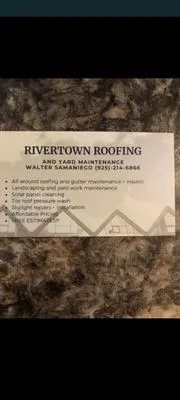 Rivertown roofing Logo