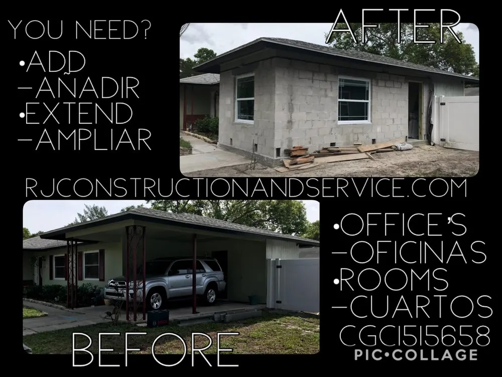 Licensed roof leak repair in Mangolia Square, FL by RJ General Construction