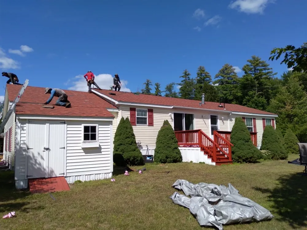 Slide of Rj's Roofing and siding