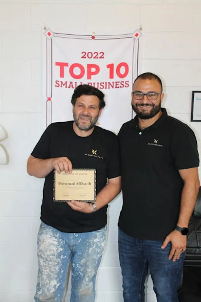 Slide of RK Contractors