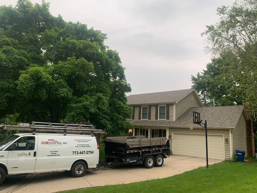 Slide of R.K. Roofing