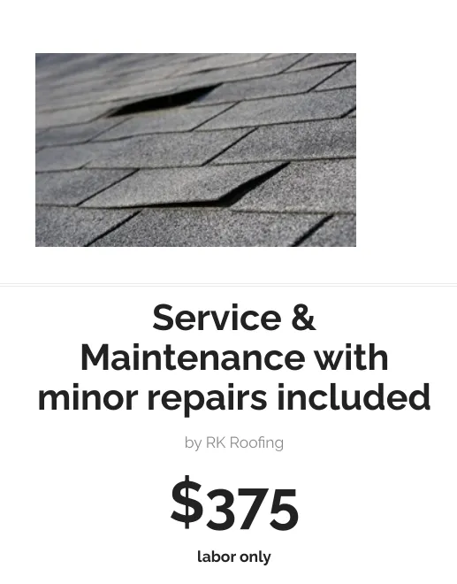 Slide of R.K. Roofing