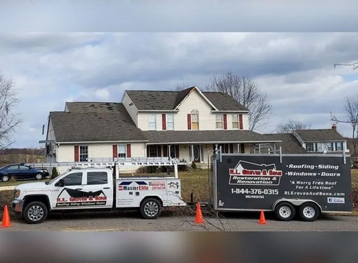 Slide of RL Groves & Sons