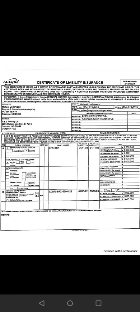 Slide of R&L Roofing & Exteriors
