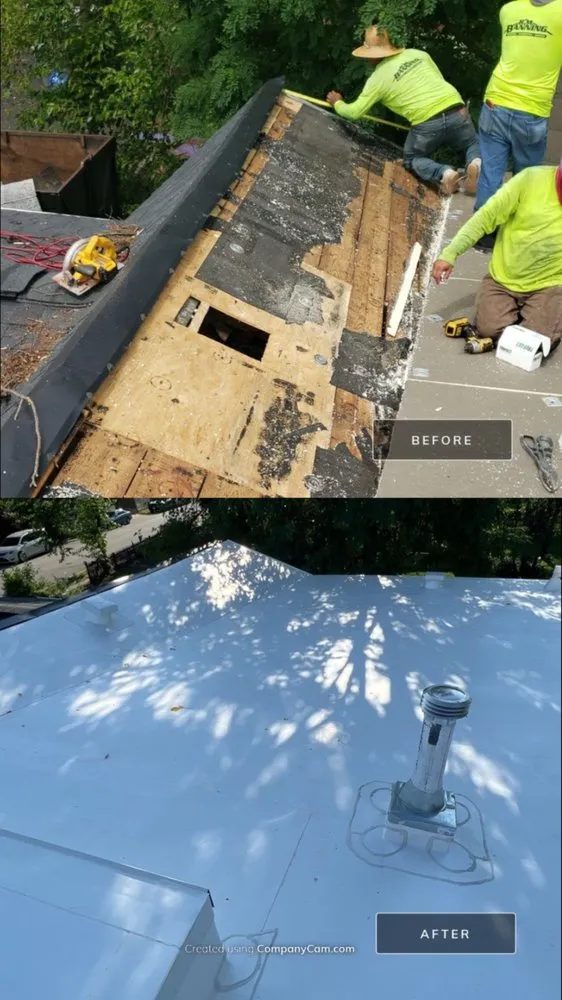 Slide of R.M. Banning Roofing