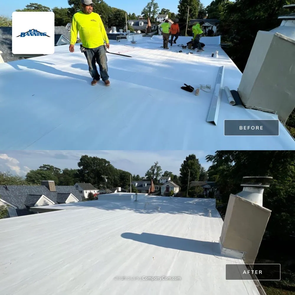 Slide of R.M. Banning Roofing