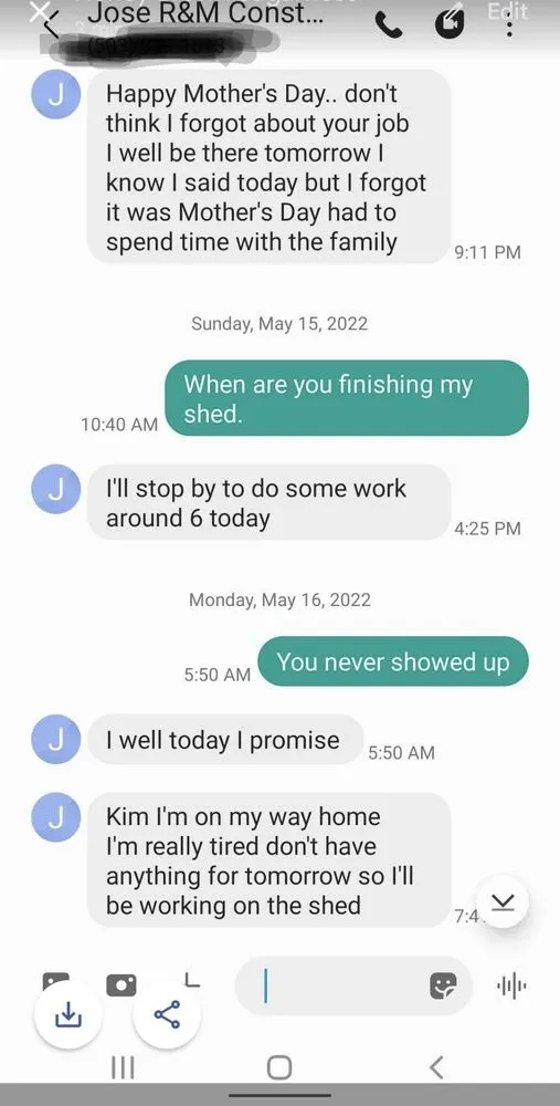 Slide of R&M Roofing & Construction