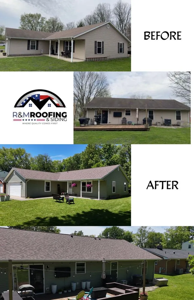 Slide of R&M Roofing & Siding