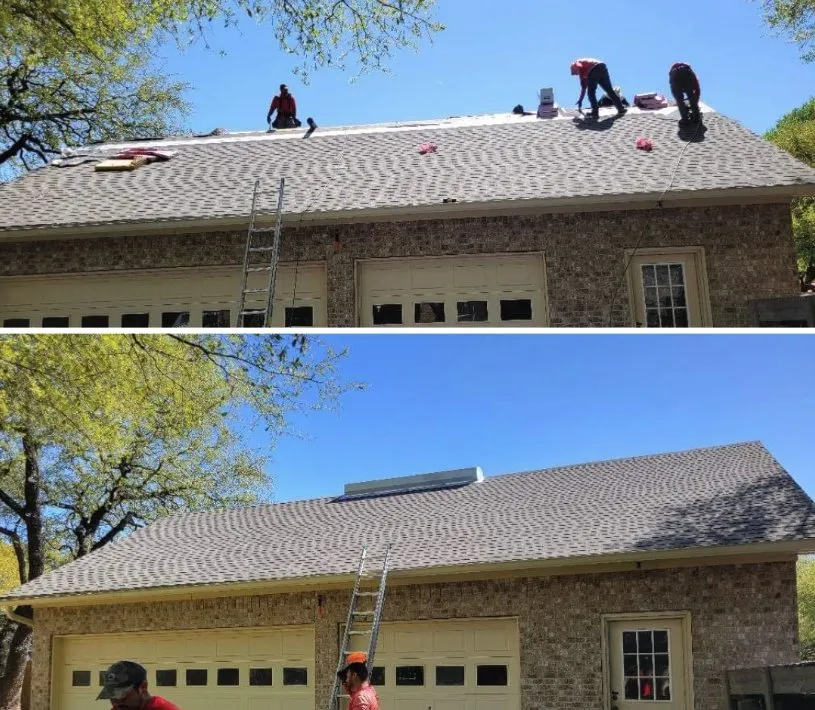 Local roof repair after storm damage in Mcgegor, TX by RM Roofing