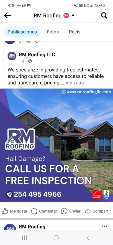 Emergency roof replacement in Mcgegor, TX - RM Roofing