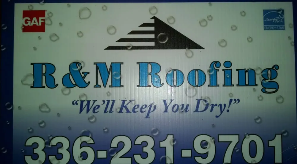 Local roof replacement experts serving Winston-Salem, NC - R&M Roofing