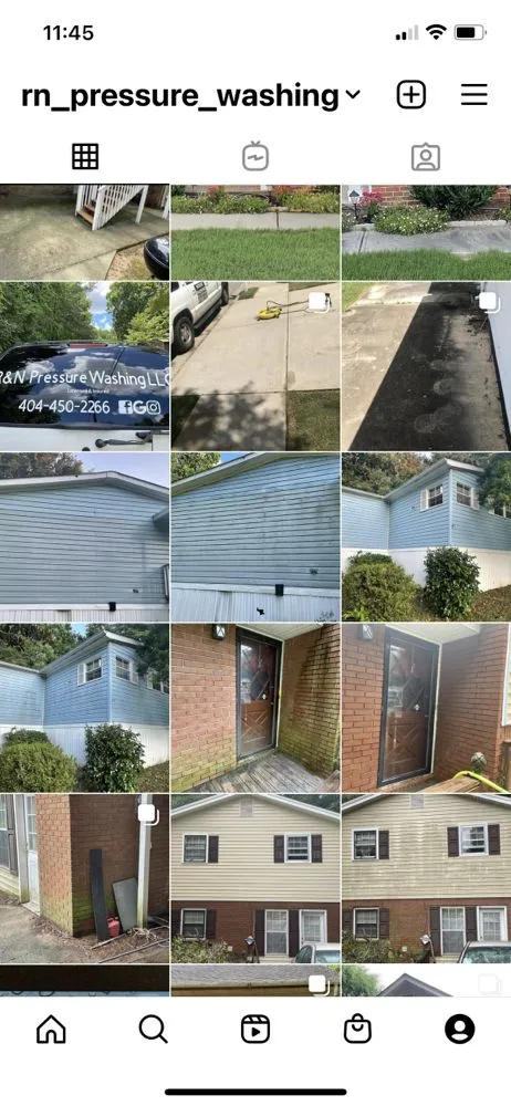 Slide of R&N Pressure Washing