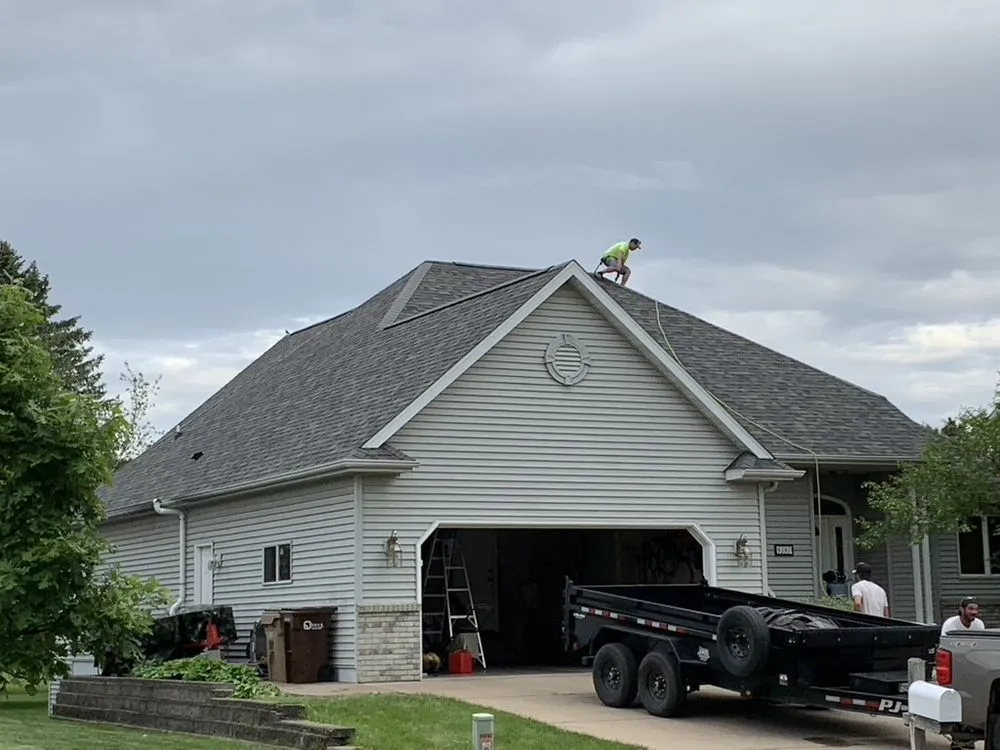 Slide of Roach Roofing