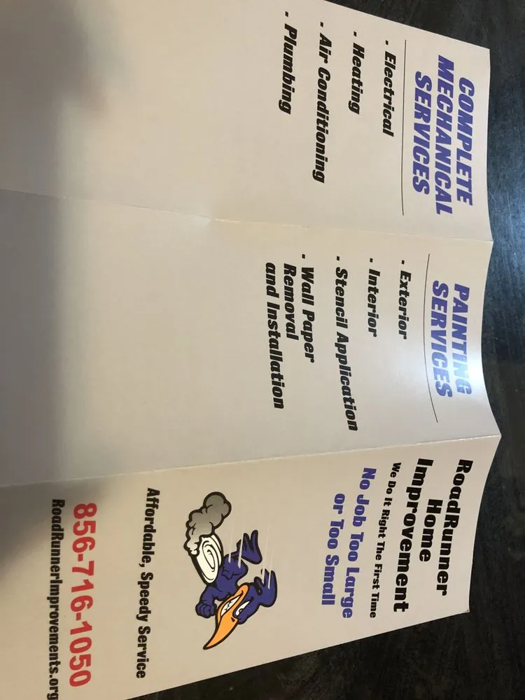 Slide of Roadrunner Home Improvement