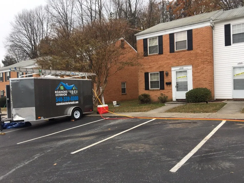 Slide of Roanoke Exterior Wash