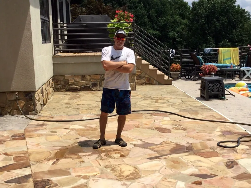 Slide of Roanoke Exterior Wash