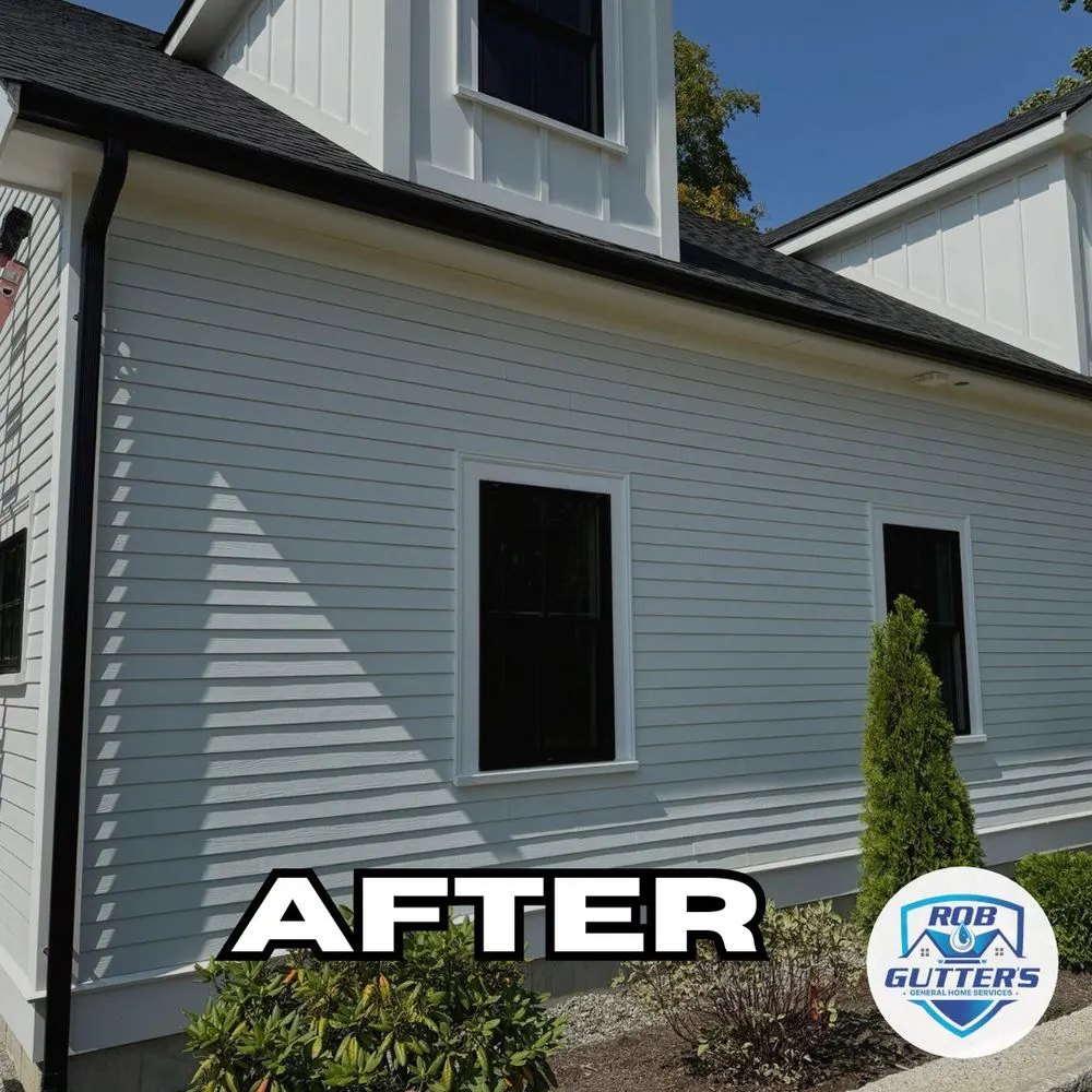 Slide of Rob Gutters Construction