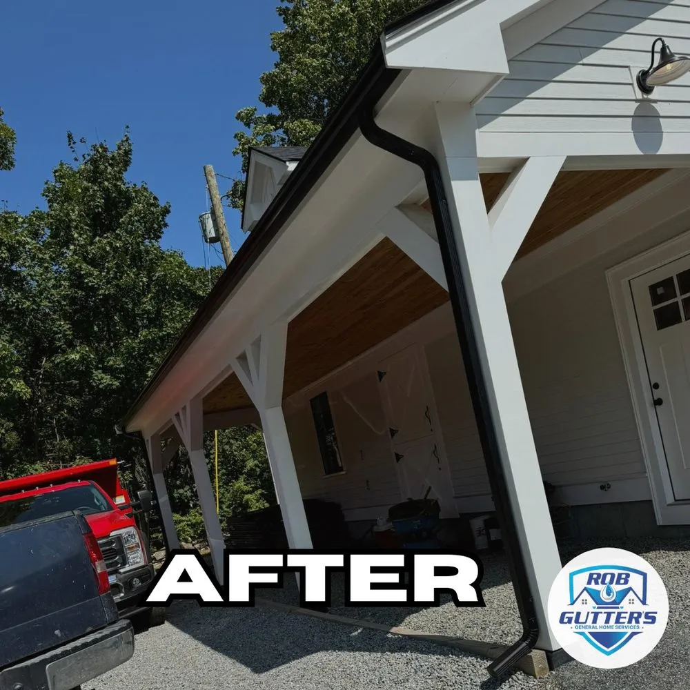 Slide of Rob Gutters Construction