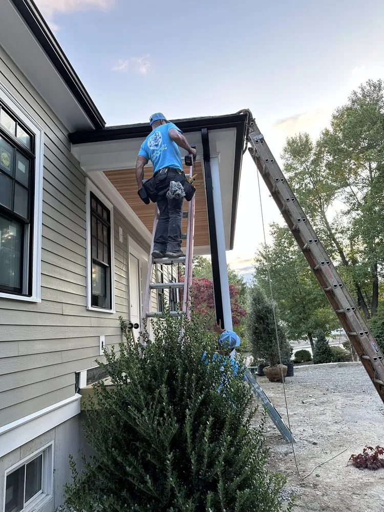 Slide of Rob Gutters Construction