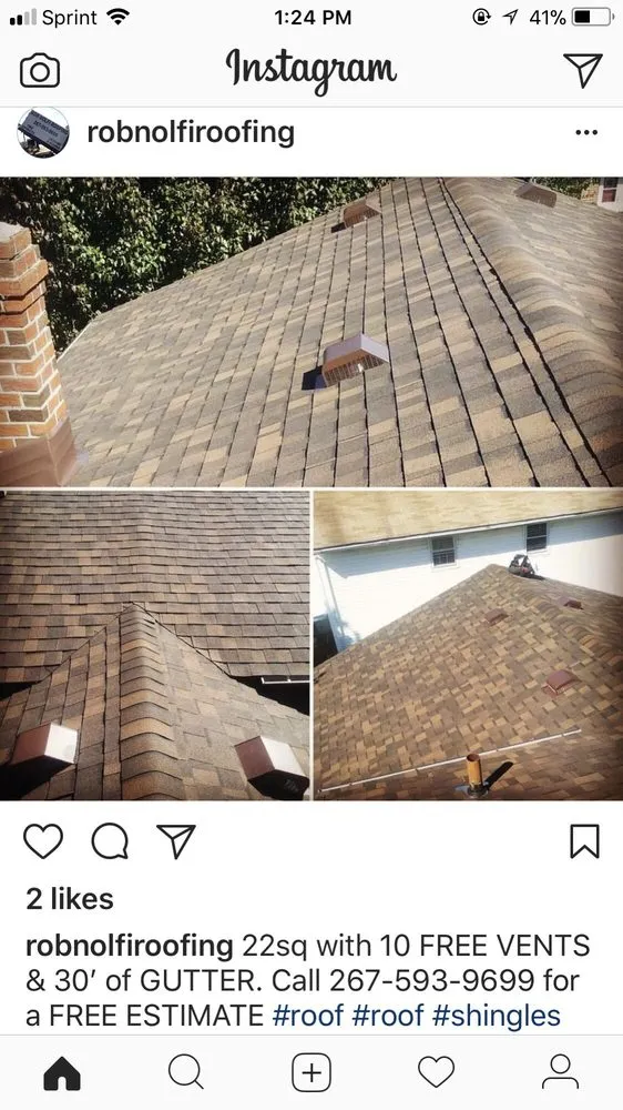 Slide of Rob Nolfi Roofing