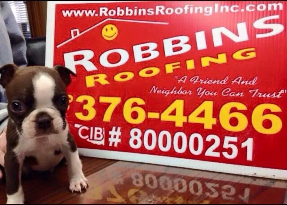 Slide of Robbins Roofing