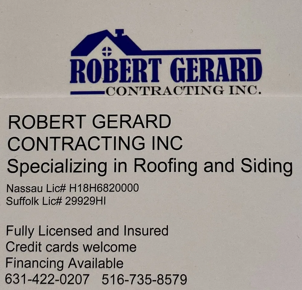 Slide of Robert Gerard Contracting