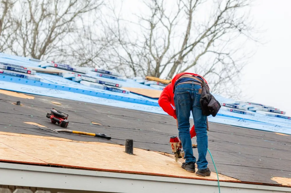 Slide of Robert Juelich Roofing
