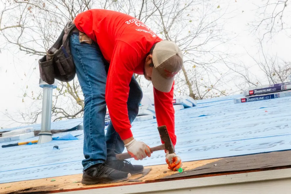 Slide of Robert Juelich Roofing