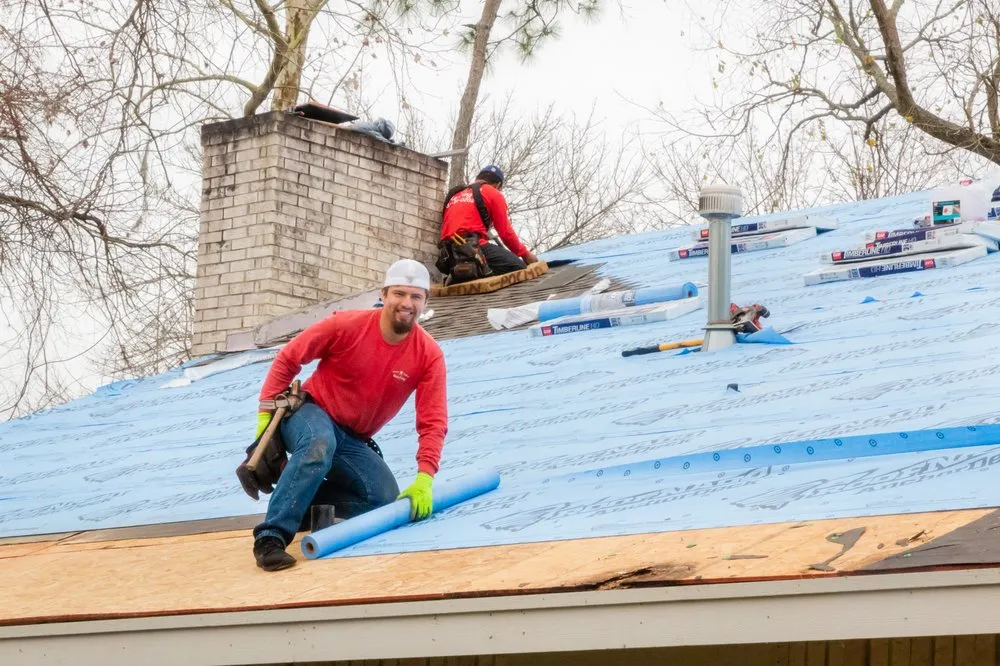 Slide of Robert Juelich Roofing