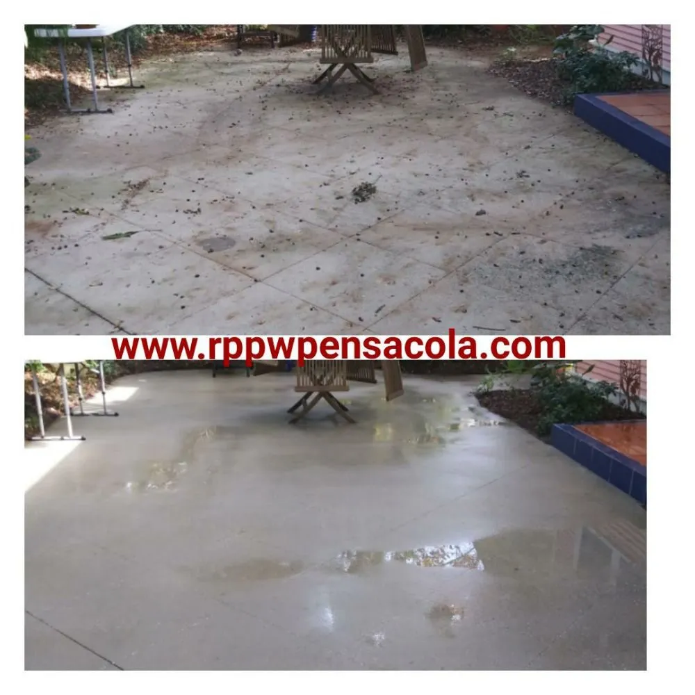 Slide of Robert Parramore's Pressure Washing