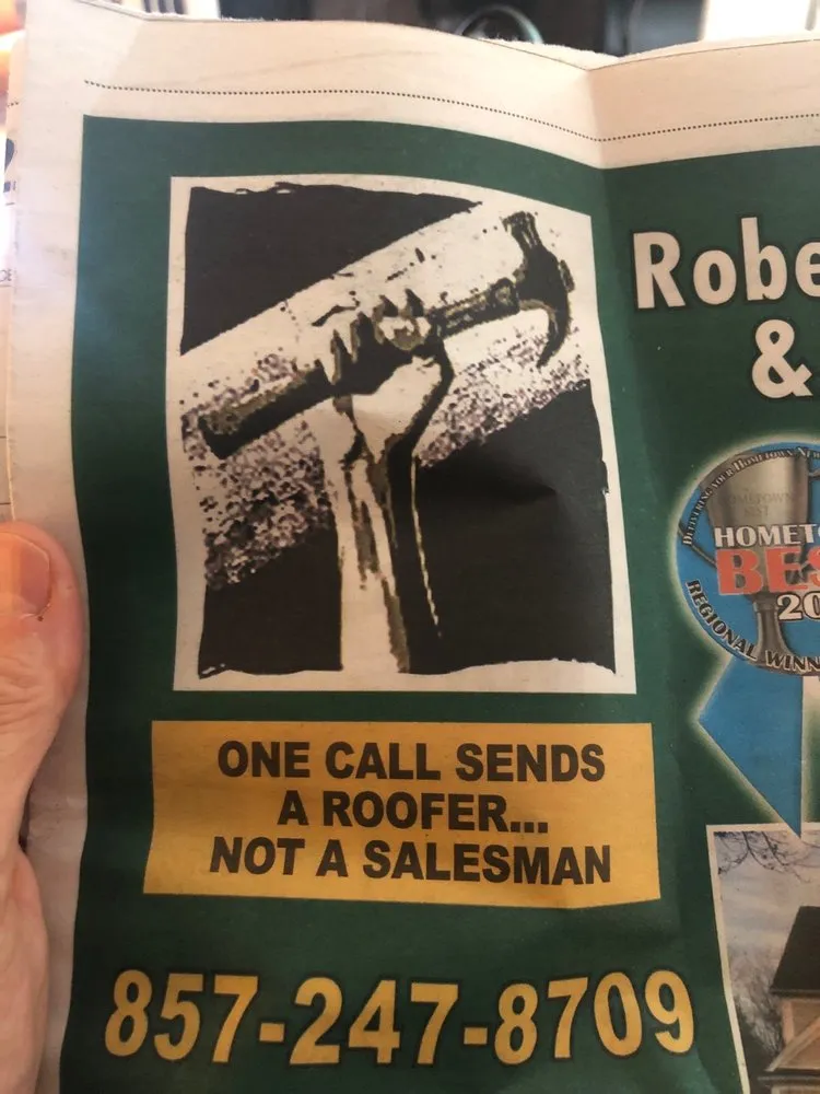 Slide of Robert Roofing and Gutters