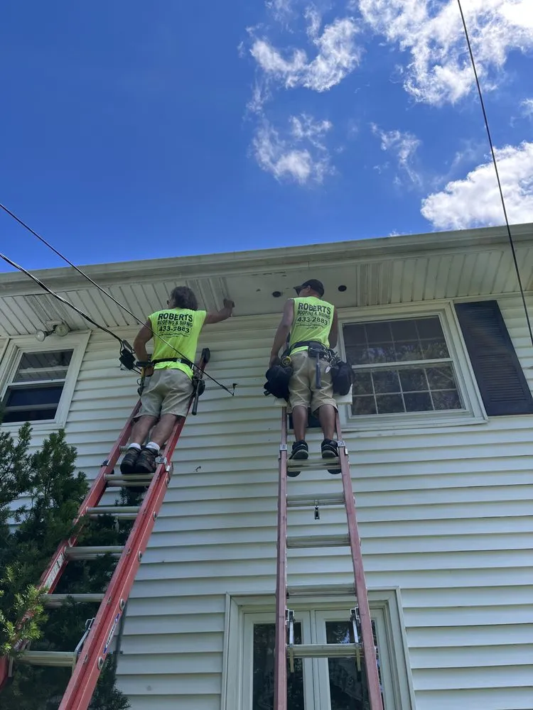 Slide of Roberts Roofing & Siding