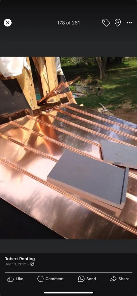 Slide of Robert's Roofing