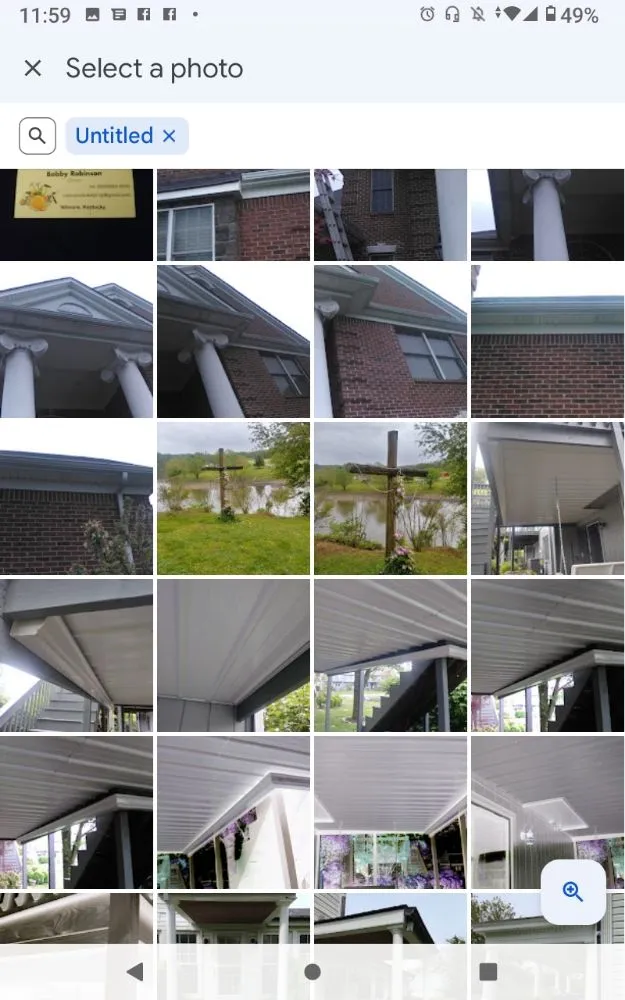 Slide of Robinson Roofing & Painting