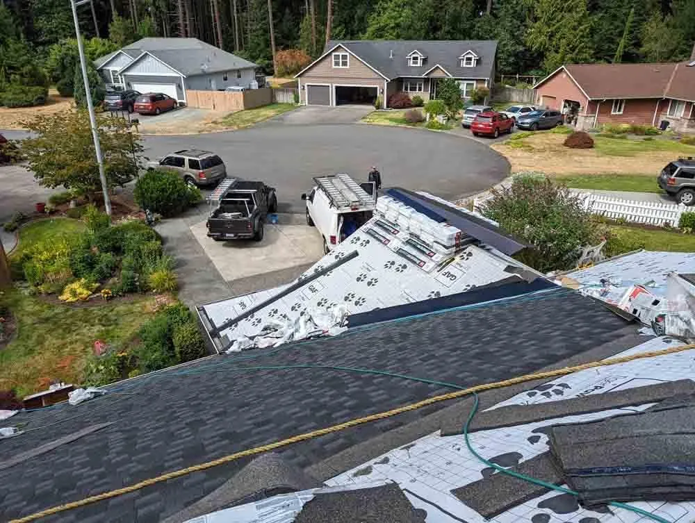 Slide of Robinson Roofing