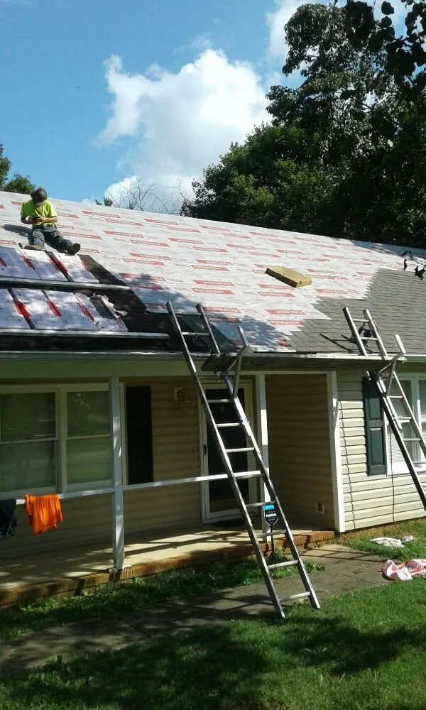 Slide of Robinson Roofing