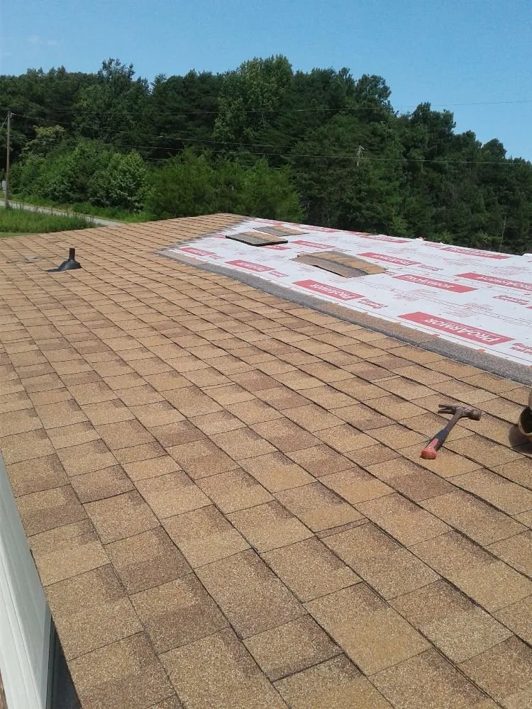 Slide of Robinson Roofing