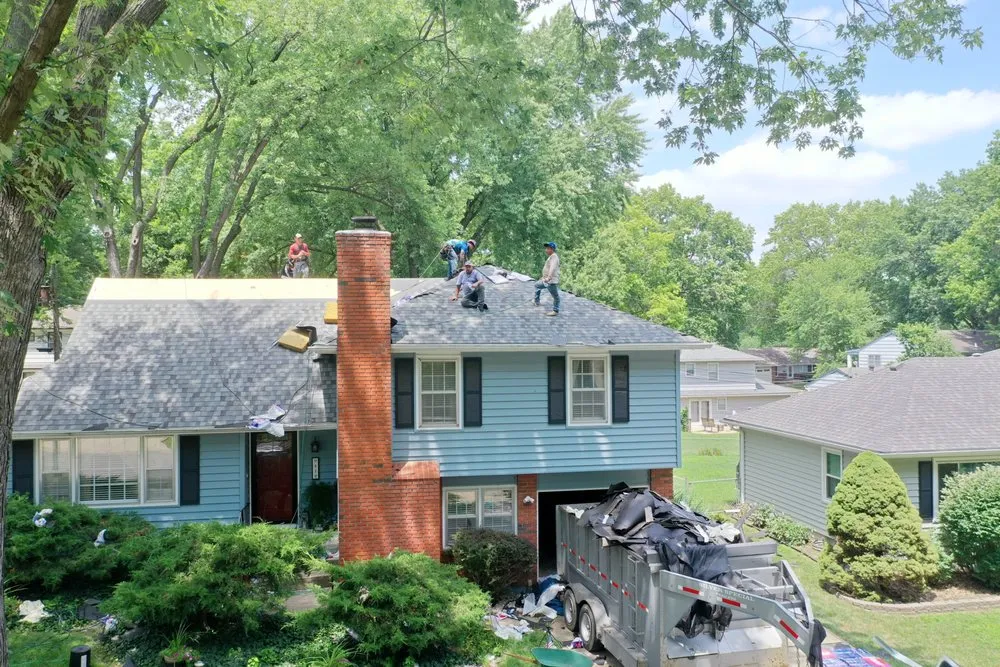 Slide of Robinson Roofing Kc