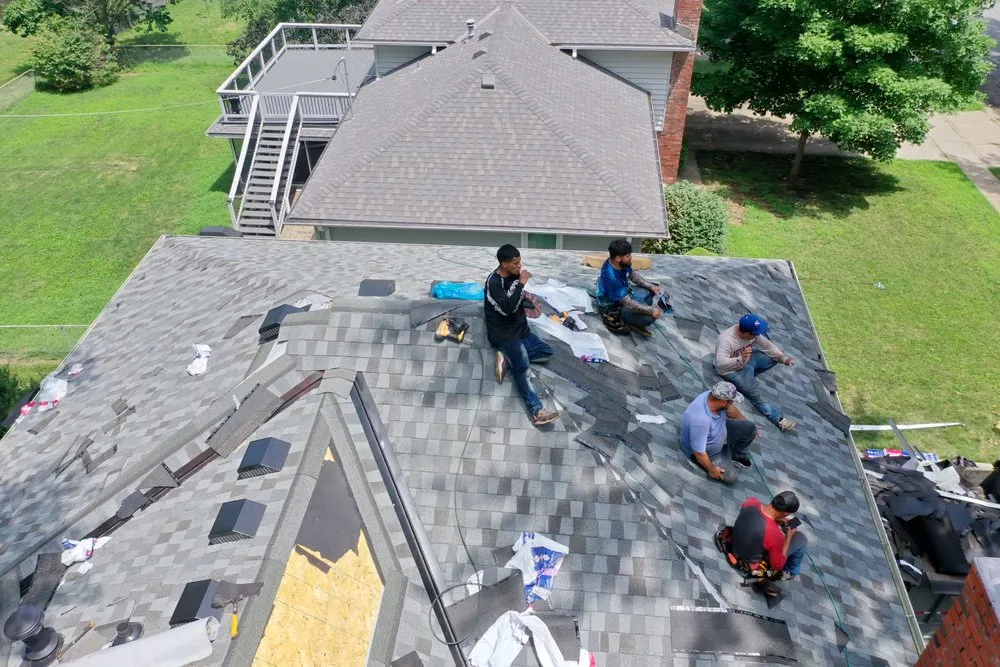 Slide of Robinson Roofing Kc