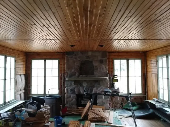 Emergency roof replacement in Luzerne, MI by Robinsons Home Services