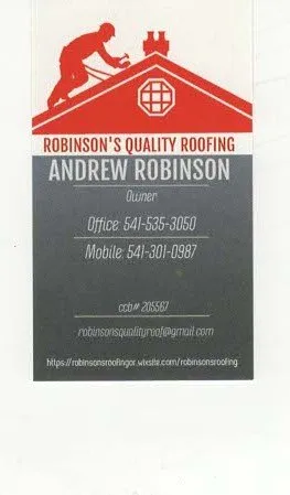 Slide of Robinson's Quality Roofing