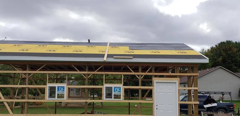 Licensed roof installation in Kimball, MI by Robison Building and Remodeling