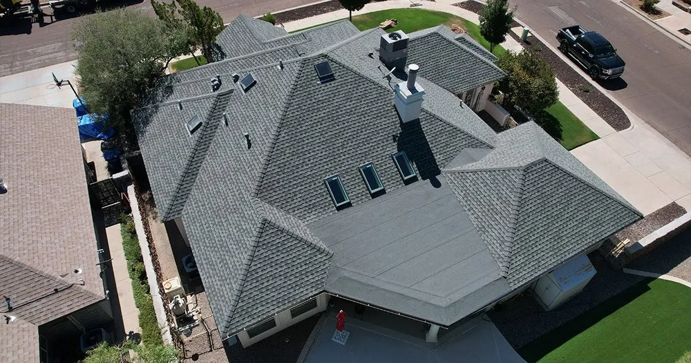 Slide of Rob's Roofing