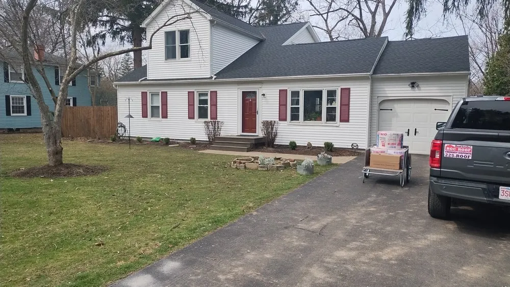 Slide of Roc Roof and chimney