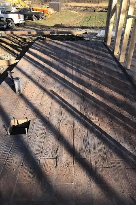 Slide of Rock Central Construction