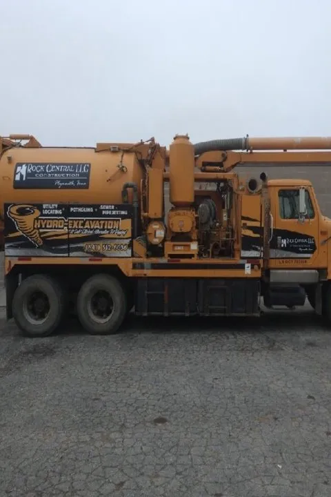 Slide of Rock Central Construction