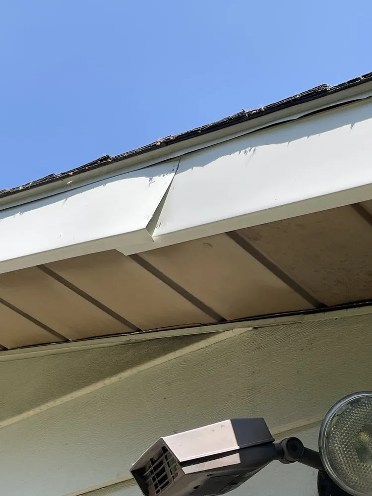 Slide of Rock Gutter Service