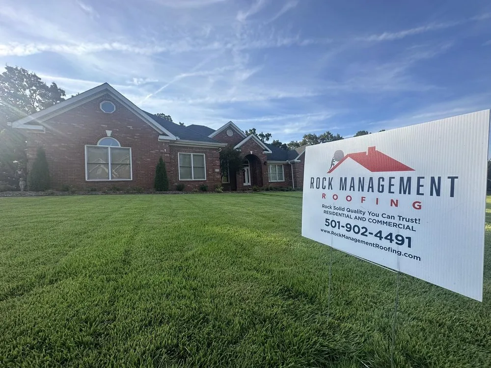 Slide of Rock Management Roofing