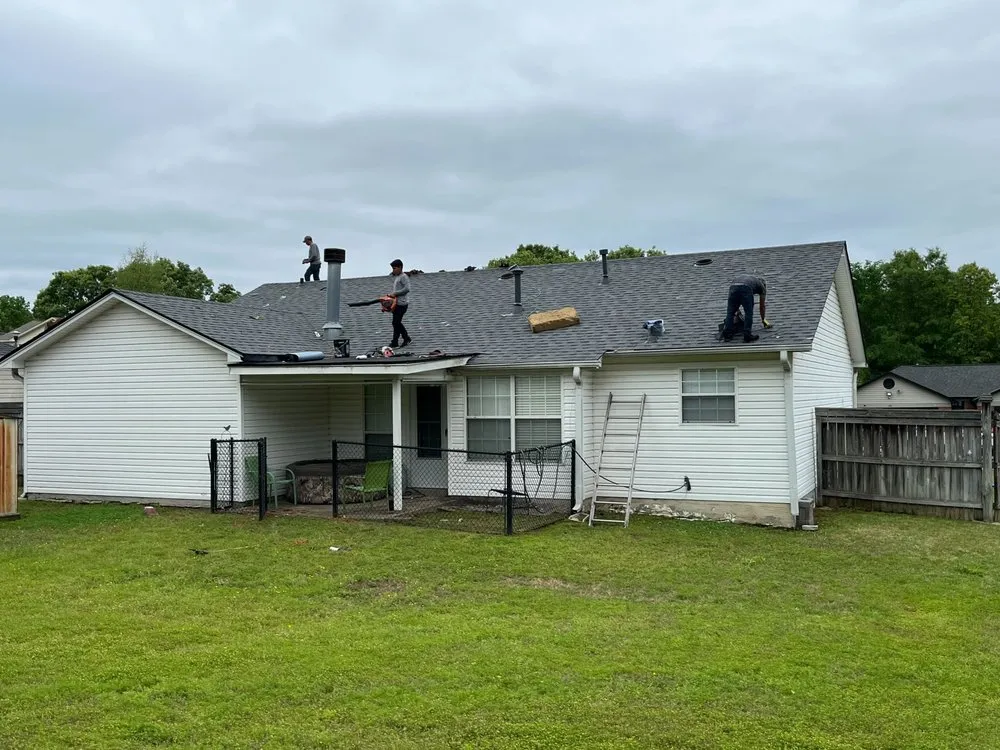 Slide of Rock Management Roofing