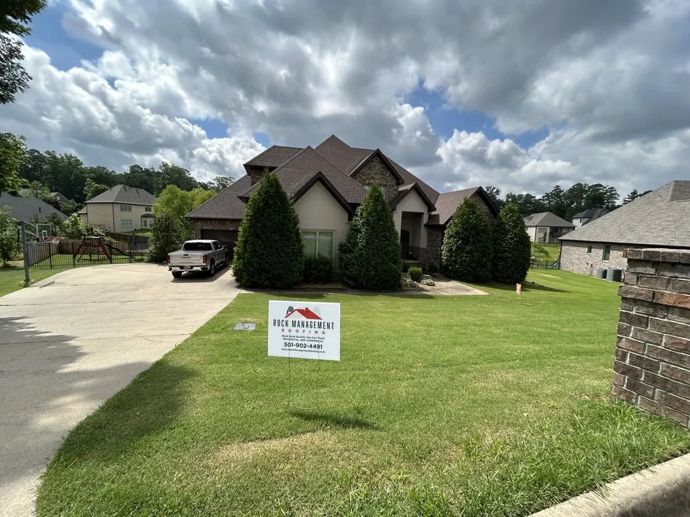 Slide of Rock Management Roofing